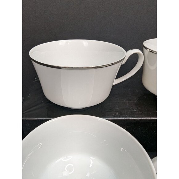 Mikasa Fine China Porcelain Westminster 5832 Replacement Footed Teacup Set of 4 - Picture 2 of 11